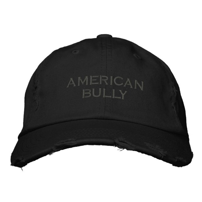 Boné Bordado Baseballcap American Bully (Frente)
