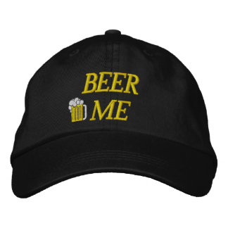 Boné Bordado Beer Me Embroiderou O Chapéu
