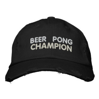 Boné Bordado Beer Pong Champion