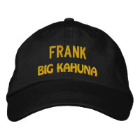 Belo Chapéu Grande Kahuna com Nome Personalizado V