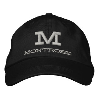 Boné Bordado Black Chino Twill