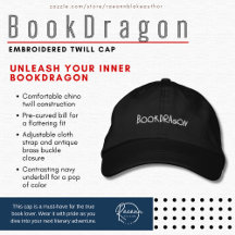 Boné Bordado 'Bookdragon'