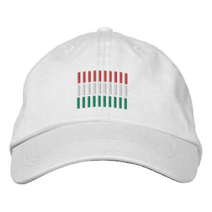 Boné Bordado Bordado de Bandeira da Hungria