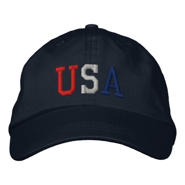 Boné Bordado Bordado USA Sports Hat (Frente)