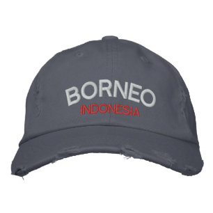 Boné Bordado Borneo Embroiderado Hat