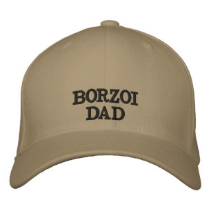 Boné Bordado Borzoi Pai