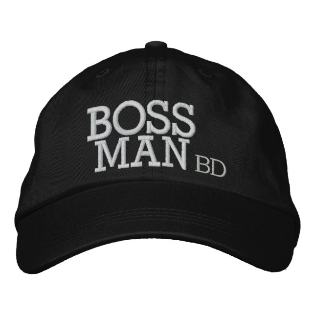 BONÉ BORDADO BOSS MAN (Frente)