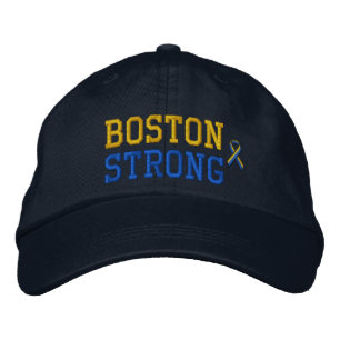 Boné Bordado Boston Strong Ribbon Edition