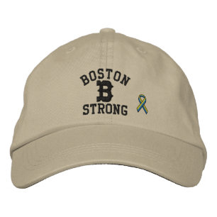 Boné Bordado Boston Strong Ribbon Edition
