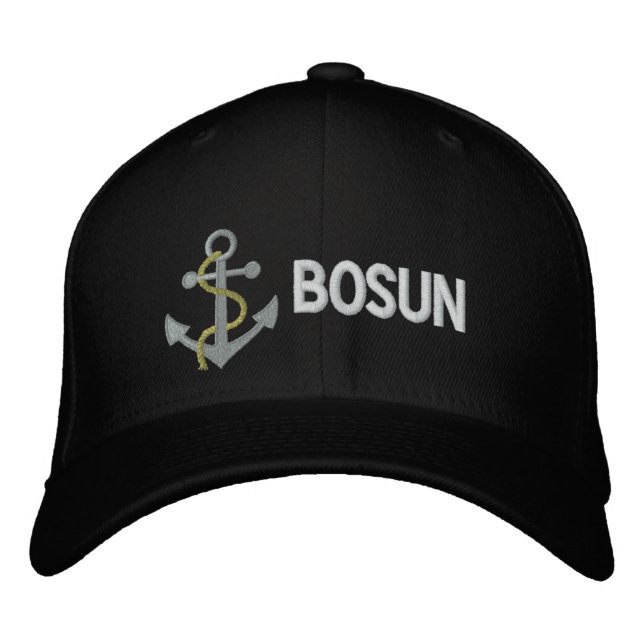 Boné Bordado BOSUN Yacht (Frente)