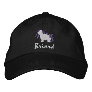Boné Bordado Briard rabiscada