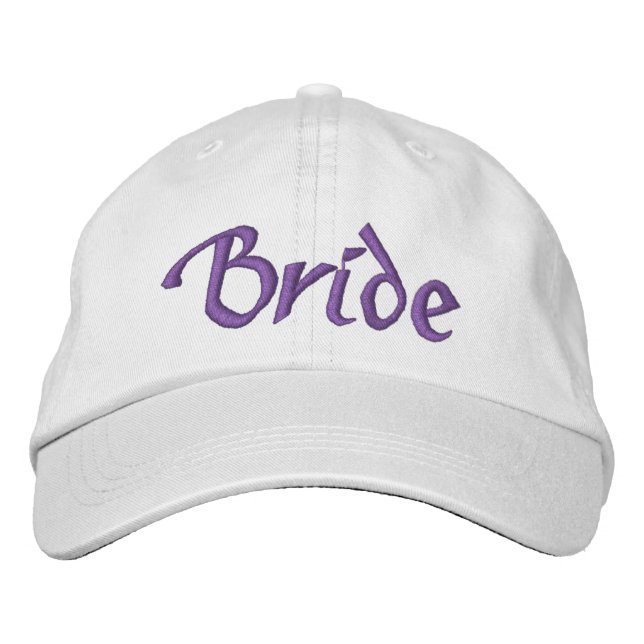 Boné Bordado Bride Hat (Frente)
