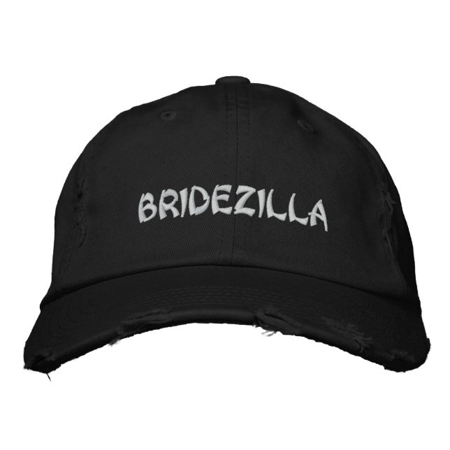 BONÉ bordado BRIDEZILLA Bride (Frente)