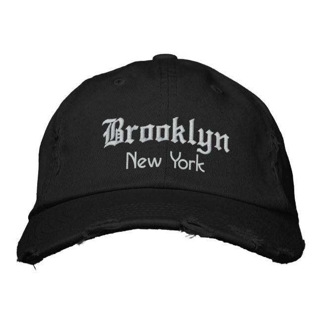 Boné Bordado brooklyn bold (Frente)