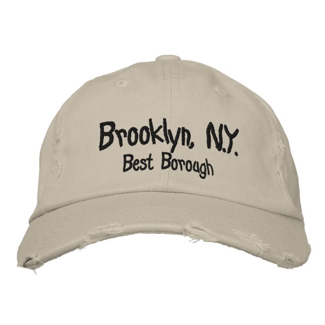 Boné Bordado Brooklyn, N.Y., Best Borough (Frente)