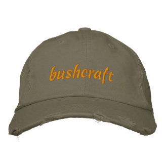 Boné Bordado Bushcraft cap