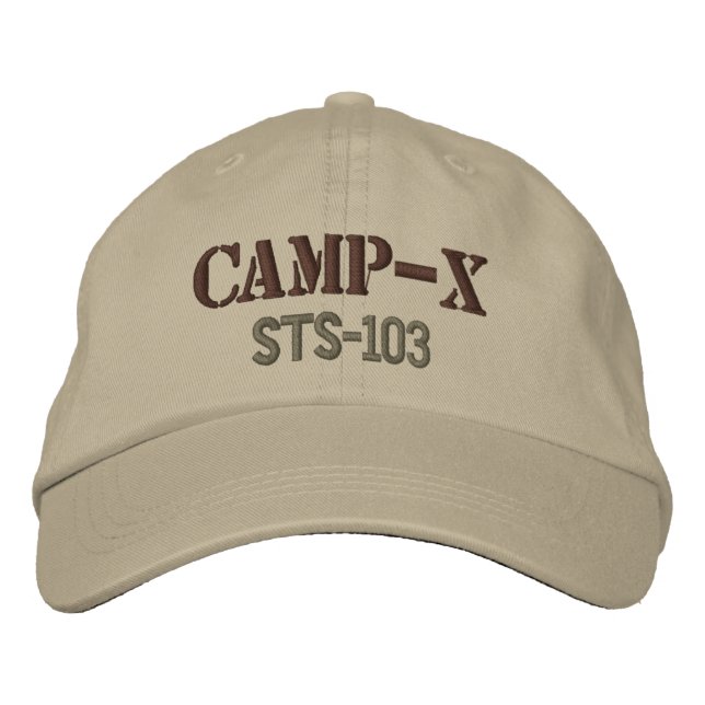 Boné Bordado Camp-X (Khaki) (Frente)