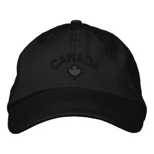 Boné Bordado Canadense Maple Leaf Embroiderme Canadá