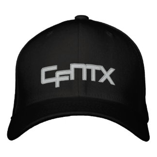 Boné Bordado CFNTX - Chapéu Preto