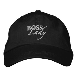 Boné Bordado Chapéu Ajustável Personalizado Dama Chefe