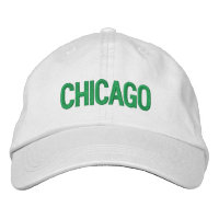 Chapéu Ajustável Personalizado de Chicago