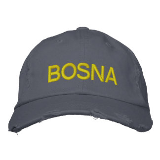 Boné Bordado Chapéu BOSNA