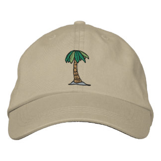Boné Bordado Chapéu de Palmeira