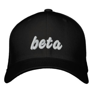 Boné Bordado Chapéu preto Beta