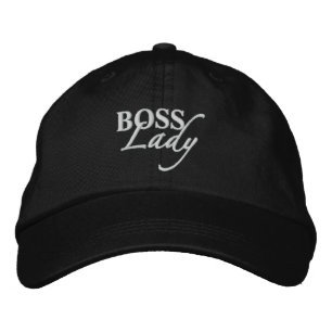 Boné Bordado Chefe Lady Personalizable Hat