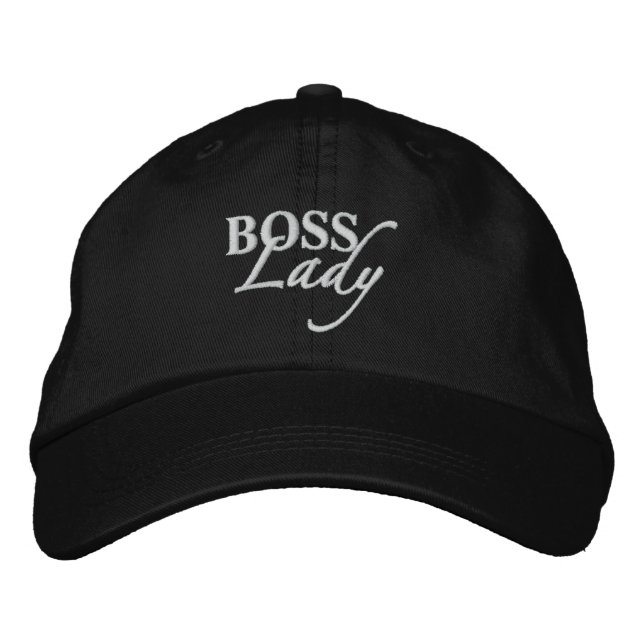 Boné Bordado Chefe Lady Personalizable Hat (Frente)