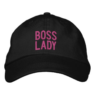 Boné Bordado Chefe Lady Personalizable Hat