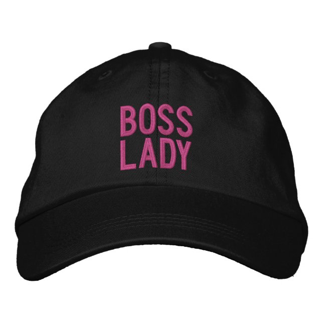 Boné Bordado Chefe Lady Personalizable Hat (Frente)