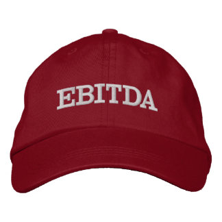 Boné Bordado com Definição Divertida de EBITDA par