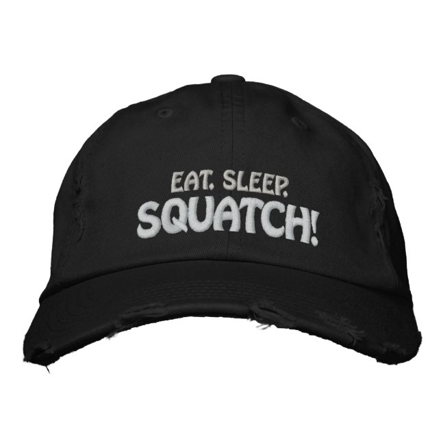 Boné Bordado Coma. Durma. SQUATCH! (Frente)