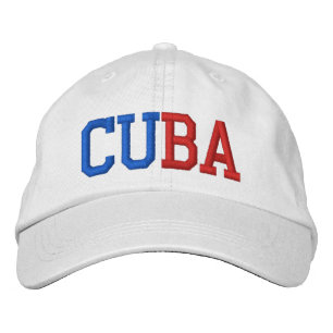 Boné Bordado Cuba