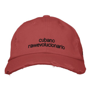 Boné Bordado cubano, RAWevolucionario