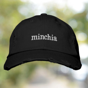 Boné bordado da Minchia