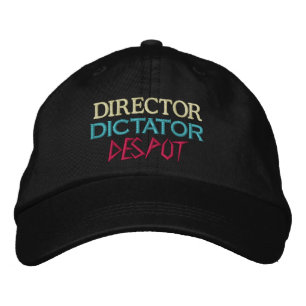 Boné Bordado Diretor para o Despot
