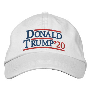 Boné Bordado Donald Trump 2020 Boridered Hat