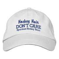 Engraçado nome do time personalizado "Hockey Hair