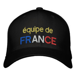 Boné Bordado equipe de FRANÇA - FLEXFIT