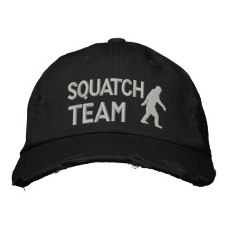 Boné Bordado Equipe de squatchin de solteiro