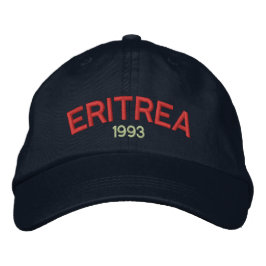 Boné Bordado Eritreia 1993 Chapéu Personalizável