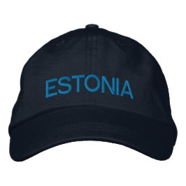 Boné Bordado Estônia Hat Eesti Kohandatud müts Personalizado