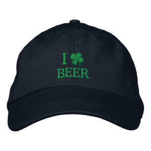 Boné Bordado Eu amo a cerveja