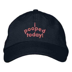 Boné Bordado Eu Pooptei Hoje