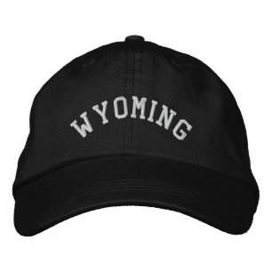 Boné Bordado Fabricante do Estado Wyoming