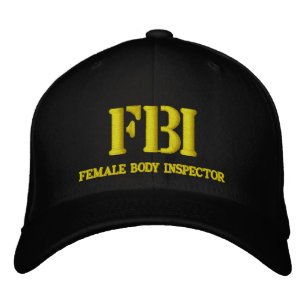 BONÉ BORDADO FBI