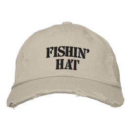 Boné Bordado Fishin' Hat