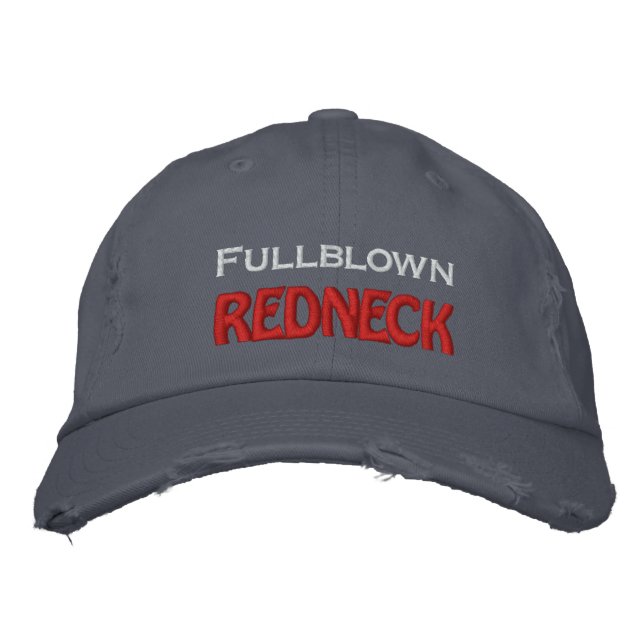 Boné Bordado Fullblown REDNECK (Frente)